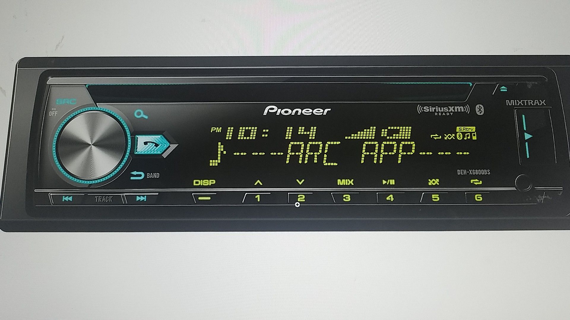 Pioneer DEH-X6800BS car stereo