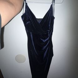Navy Blue Formal Dress