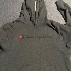 grey champion hoodie