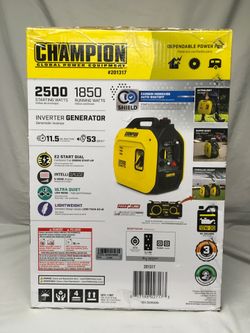 Champion 2500 watt generator
