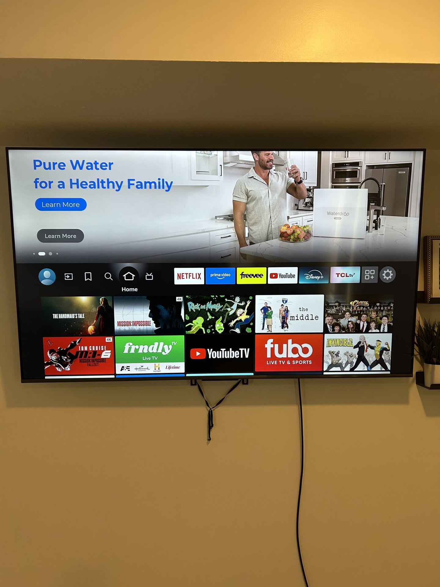 65” Insignia Fire 4K LED UHD Smart TV