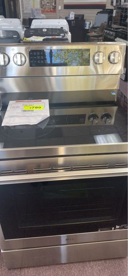 LG Electronics Smart Electric InstaView Range with Probake convention oven , air fry