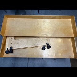 Lakeshore kids Wooden Desk with Adjustable hight and wheels