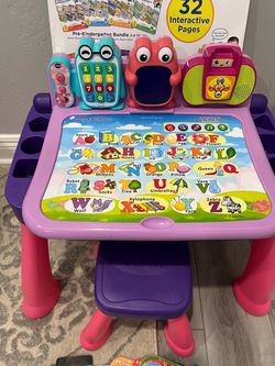 Vtech activity desk and seat