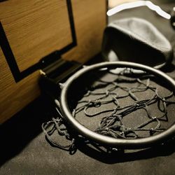 Pottery Barn Wall Mounted Basketball Hoop And 