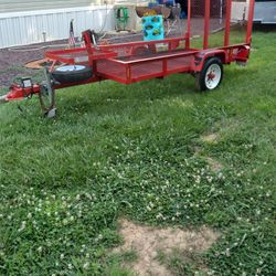 Utility Trailer 4x8 With Tilt