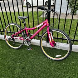 DIAMONDBACK CLARITY YOUTH HYBRID BIKE 24” Wheels