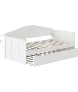 Twin daybed with twin size trundle