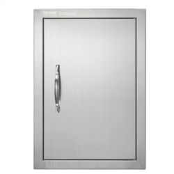 VEVOR Outdoor BBQ Kitchen Door - 14W x 20H Inch Stainless Steel