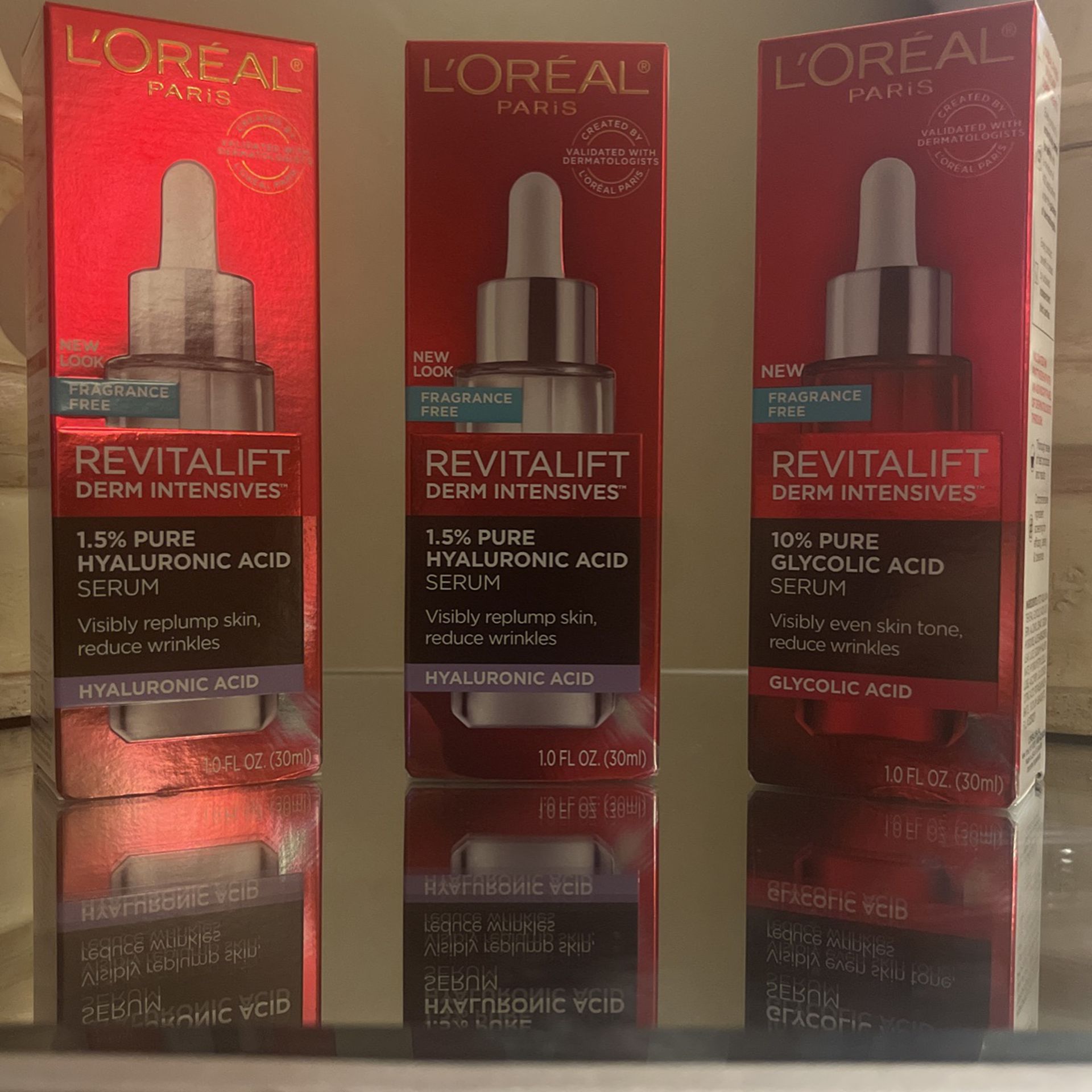L’Oréal Revitalift Derm Intensives … Visibly Reduce Wrinkles And Replump Skin