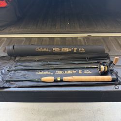 Fishing Rod, Reel & Case