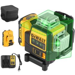 For DEWALT DW089LG 12V Green Line 3x360 Degree Laser Level Laser 