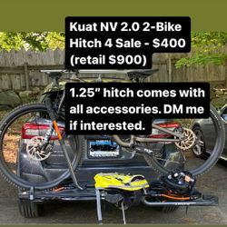 Kuat NV 2.0 Bike Hitch - 1.25” Hitch
