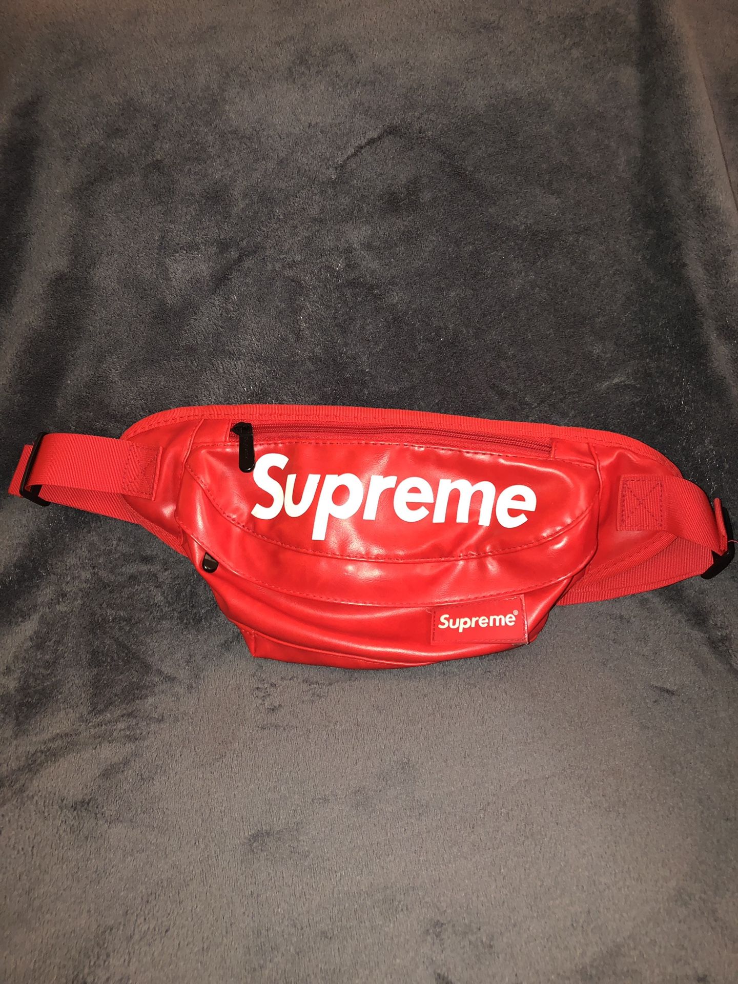 Supreme Red Waist Bags & Fanny Packs