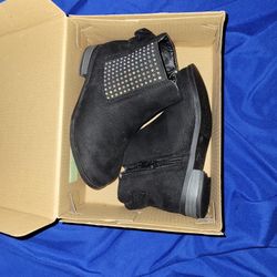 Girls Size 9 Black Boots