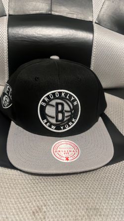 Mitchell & Ness Brooklyn Nets SnapBack Flat Cap