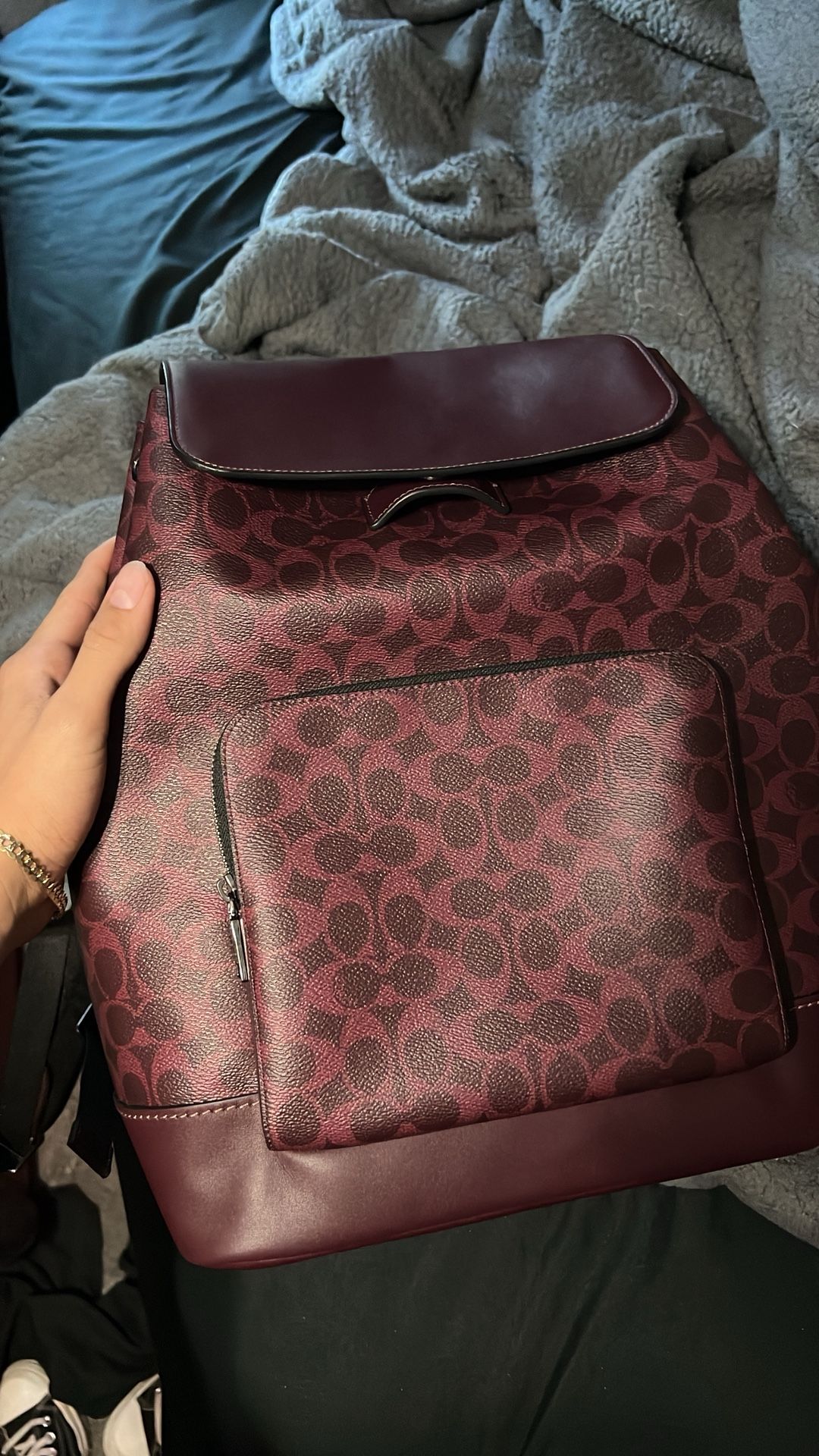 Coach Bag Never Used Color Red