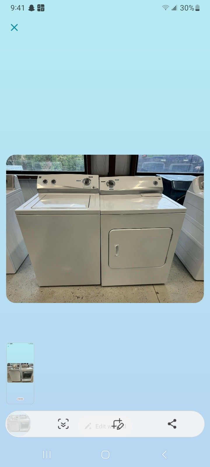 Matching Kenmore Set