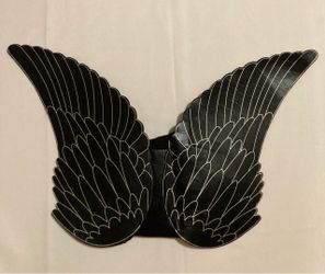 Black Angel Wings For Dog Costume Size Large/X-Large