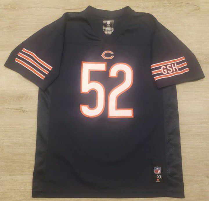 Chicago Bears Official NFL Youth XL Mack Jersey 