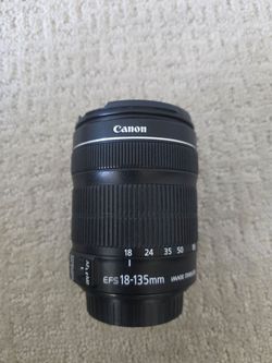 Canon EF-S 18-135mm IS STM zoom camera lens!
