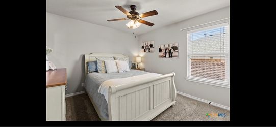 Queen bed frame.