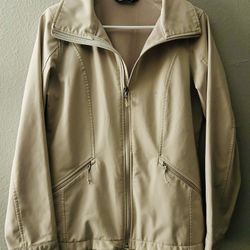 The North Face WindWall – Light Beige – Size M 