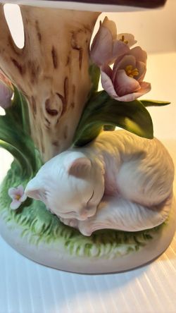 Mailbox Kittens Musical Enesco 1988 Vintage 