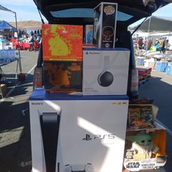 PlayStation 5 Disc Version & 3D Pulse Headset