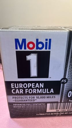 Mobil 1 European Car Formula 0W-40