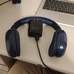 Bluetooth Wireless Headphones Charger Cord And Duel Port Rapid Wall Charger 