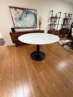 Mid century modern dining table
