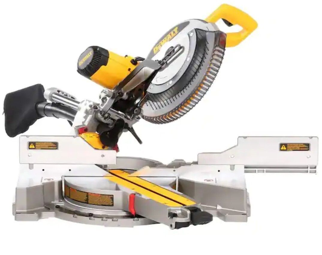 DEWALT 15 Amp Corded 12 in. Double Bevel Sliding Compound Miter Saw