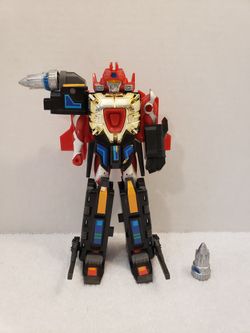 Superhuman Samurai Syber-Squad Servo Zenon SYNCHRO 1994 Playmates 5.5" Figure