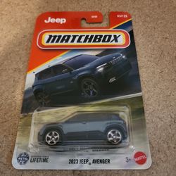 Matchbox 2023 jeep avenger
