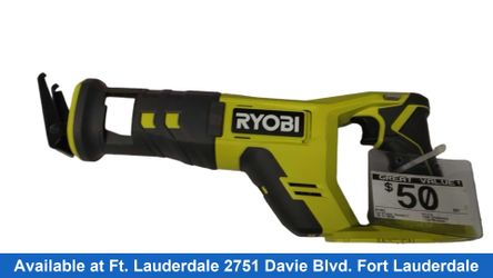 Ryobi Pcl515 Green Cordless Reciprocating Saw