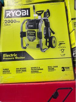 Ryobi 2000 PSI Electric pressure washer