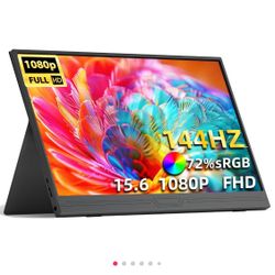 New 15.6 Inch 144Hz Portable Monitor,