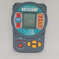 Electronic Handheld Battleship #4633 Milton Bradley 1995 - Tested