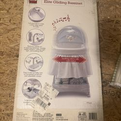 Simmons elite Gliding Bassinet - Blue