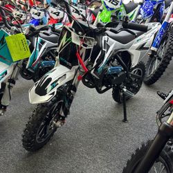 New 50cc Dirtbikes !! 