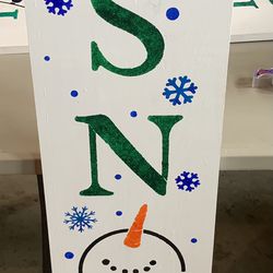 Two Holiday Sign: Halloween/Winter Time