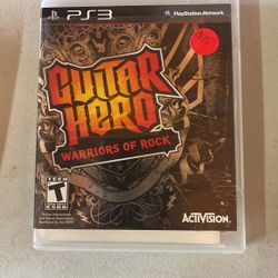 Ps3 Guitar Hero 