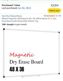 XBoard Magnetic dry erase board 48x36