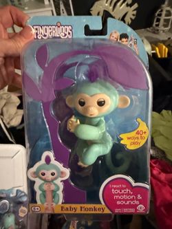 Fingerlings Baby Monkey Interactive Toy