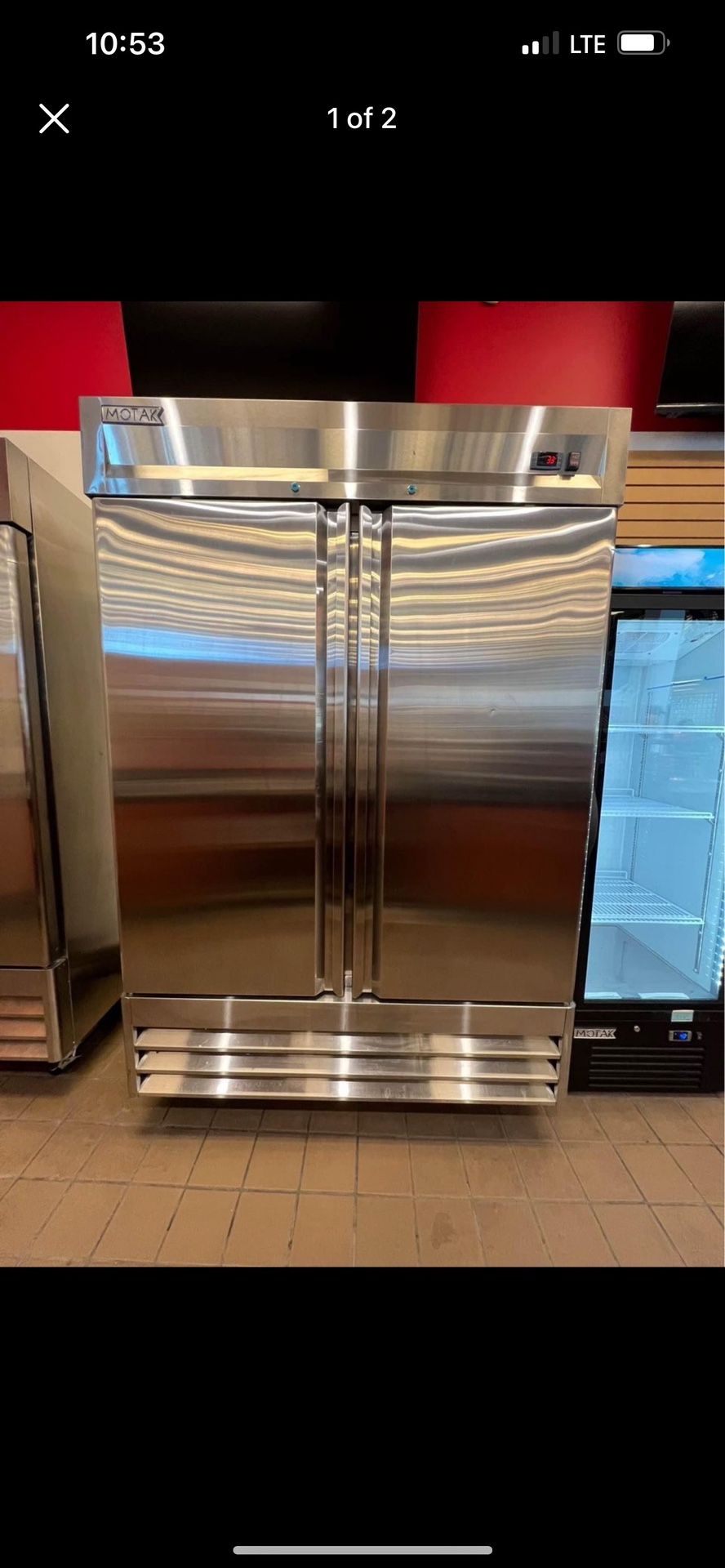 Double Door Motak Freezer
