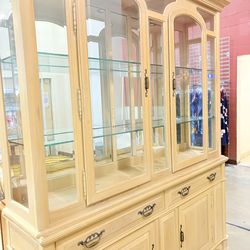 Tomasville Hutch 2 Piece Top 75 wide 53 /3/4 tall17   Cabinet 72 wide 35 tall 17 deep