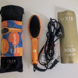 SOLEIL mini heat brush