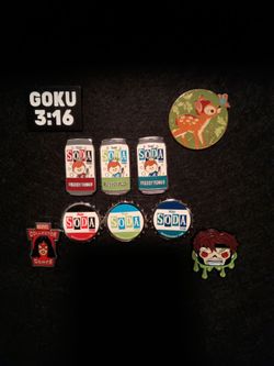 Assorted pins