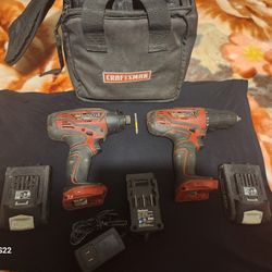 Craftmans Drill/Compact Driver Set